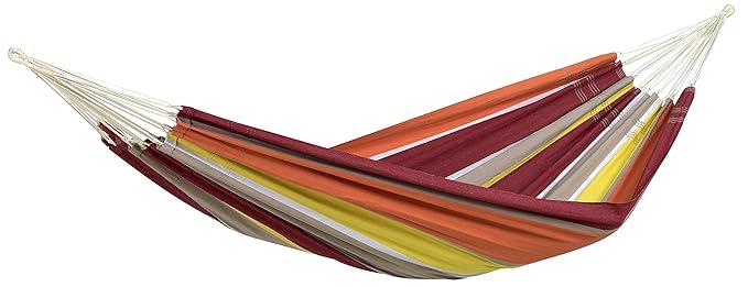 Byer of Maine Recycled Cotton Single Brazilian Barbados Hammock by (Acerola)