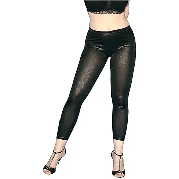 Shiny wetlook Leggins mit starkem Glanz verschiedene Farben, XS