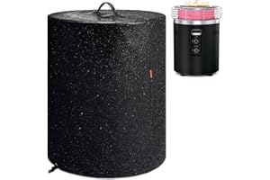 TRAVELIT Fire Pit Cover for Ninja Fireside 360 Outdoor Heater & Fire Pit, Waterproof and Windproof Firepit Accessories, UV & Tear Resistant (Cover Only)