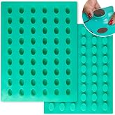 O'Creme Oval Silicone Candy Mold for Chocolate Truffles &amp; Pralines | Perfect for ganache, jelly, and caramels. Food-safe silicone releases cleanly and flexes for easy candy unmolding.