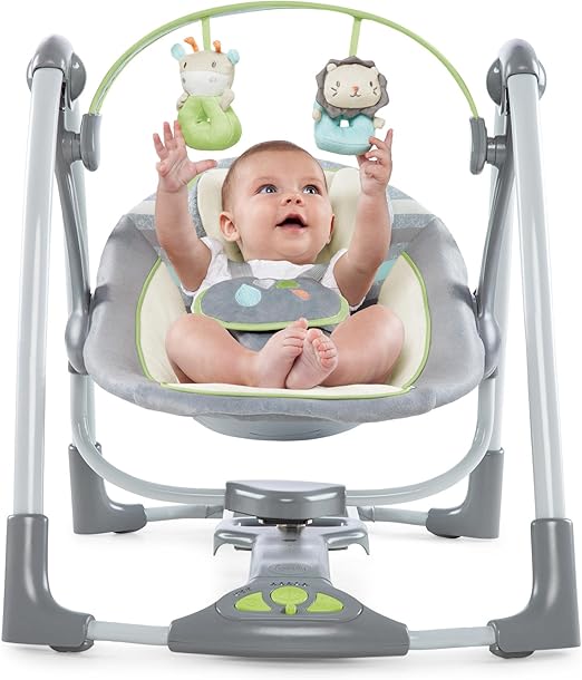 ingenuity power adapt portable baby swing