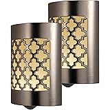 GE CoverLite Lot de 2 veilleuses LED à encastrer avec capteur de crépuscule à l'aube, décoration d'intérieur, idéal pour la c