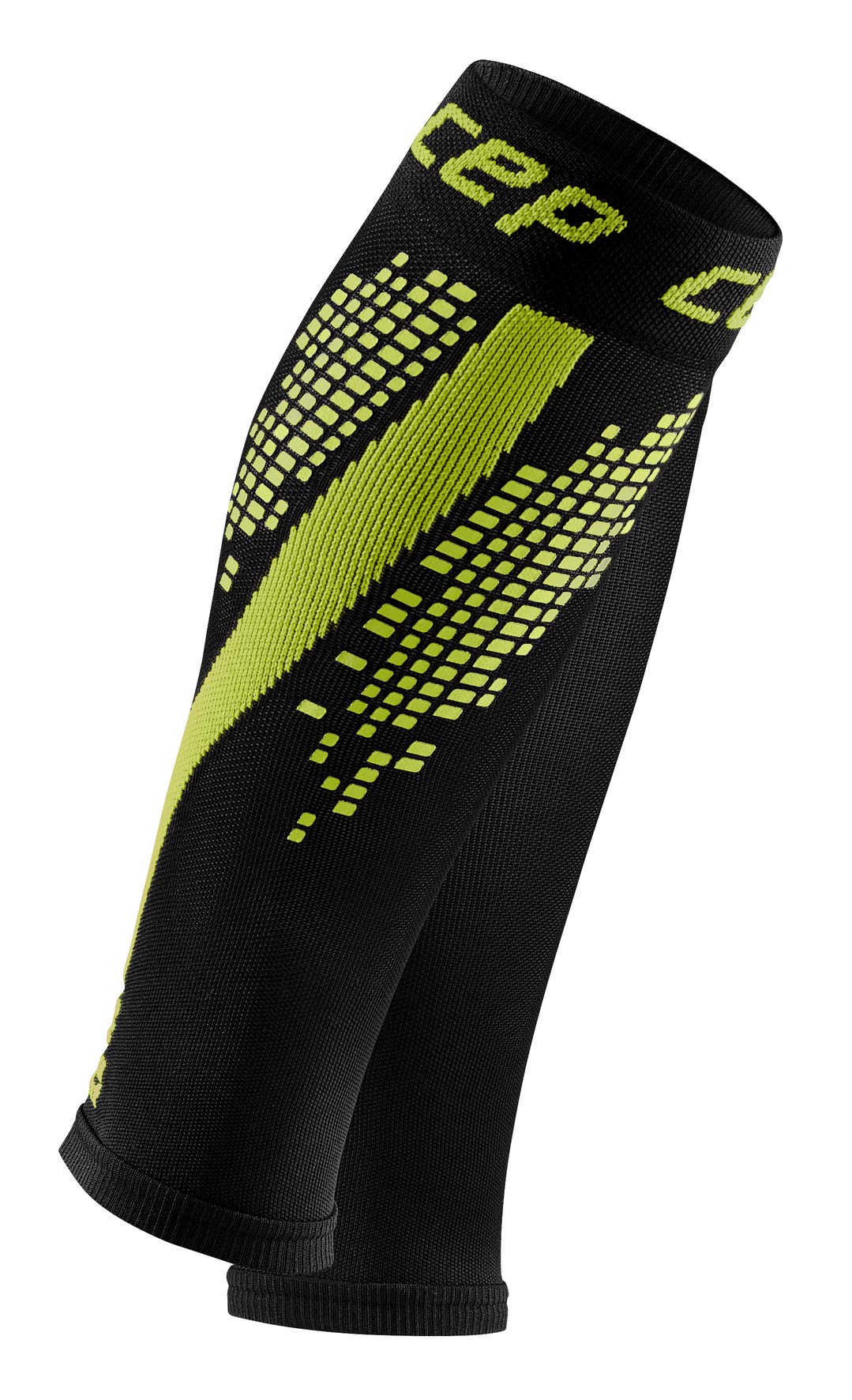 CEP - NIGHTTECH CALF SLEEVES REDESIGN for women | Reflective calf sleeves in green | size II