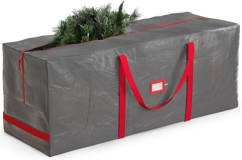 Zober Jumbo 9 FT Christmas Tree Storage Bag with Dual Zippers