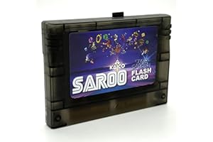 Kaico Sega Saturn Saroo Flash Cart – All in One Cartridge – Built in Saturn Pseudo Kai – Comes with an Official 128GB Micro SD Memory Card – Sega Saturn Saroo v1.3 Flash Drive.