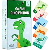 Wildkin Go Fish! Dino Edition – 48 Educational & Fun Game Cards for Kids