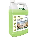 Sun Joe SPX-HDC1G House and Deck All-Purpose Pressure Washer Rated Concentrated Cleaner, 1-Gallon , White