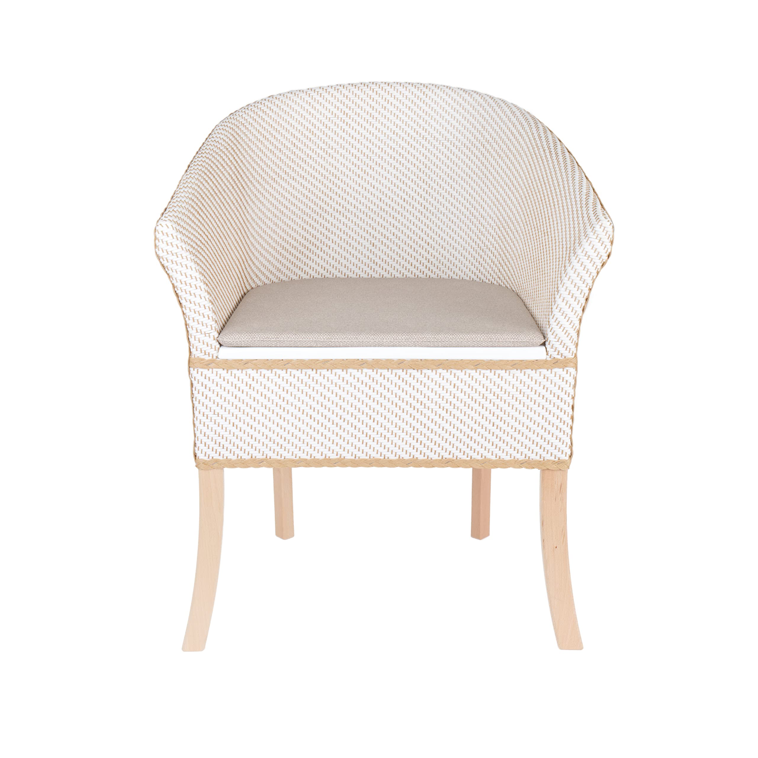 Derby Basketweave Commode, Toilet Chair for Home or Clinic Use, Bedroom Commode with Bucket in Wicker Chair