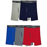 Fruit of the Loom Men's Coolzone Boxer Briefs, Moisture Wicking & Breathable, Assorted Color Multipacks