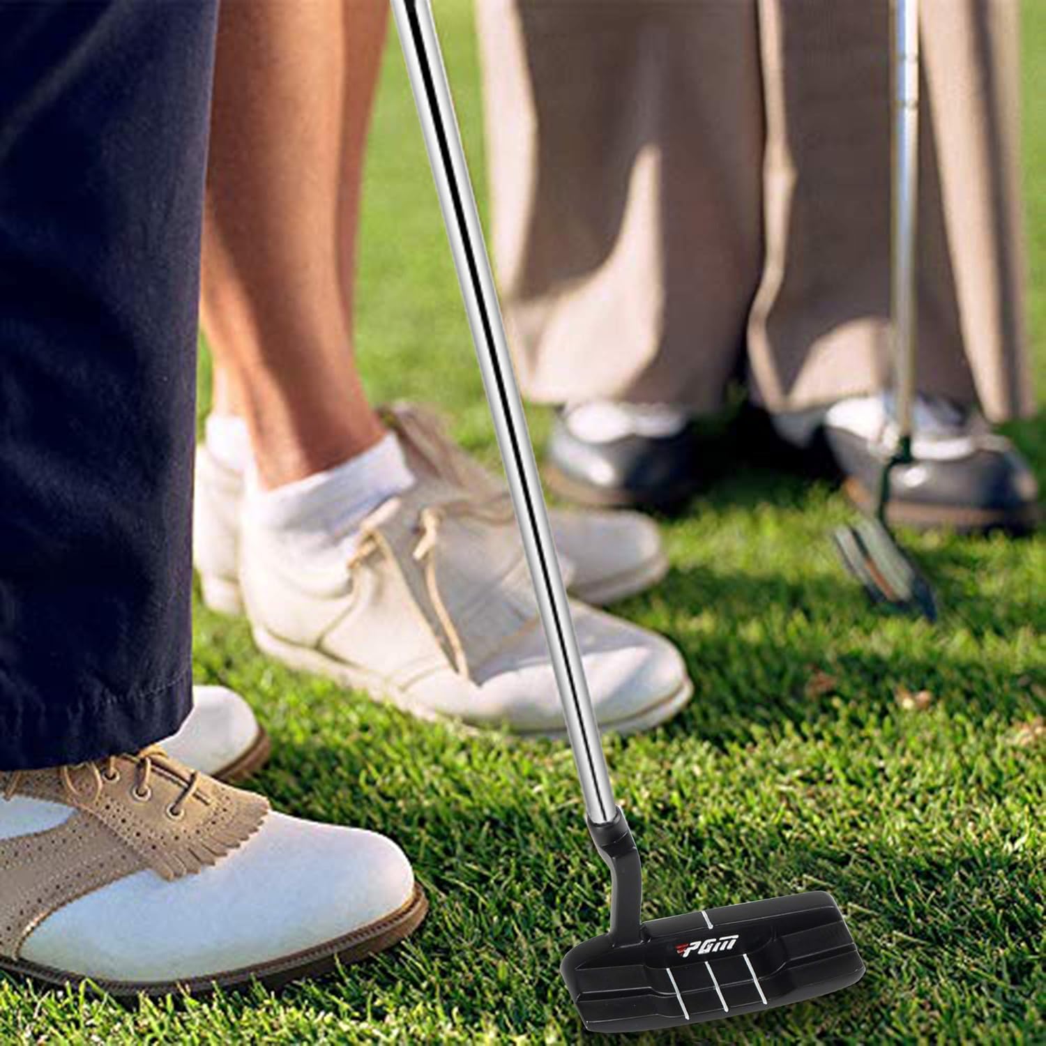 Pgm 35 Inch Mens Womens Golf Putter Stick Right Hand Golf Putters Stainless Steel Best Golf Putter Stick For Men Ladiescnc Black