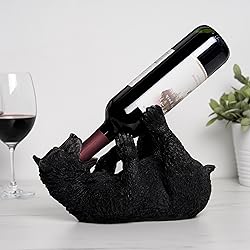 True Frisky Cub Polyresin Wine Bottle Holder