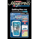 Taylor Seville Originals Comfort Grip Quilting Fine Magic Pins-Sewing and Quilting Supplies and Notions-Sewing Notions-50 Count