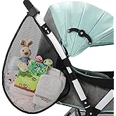 Accmor Universal Stroller Organizer, Side Sling Stroller Organizer, Mesh Cargo Net Stroller Storage Caddy, Stroller Bag Acces