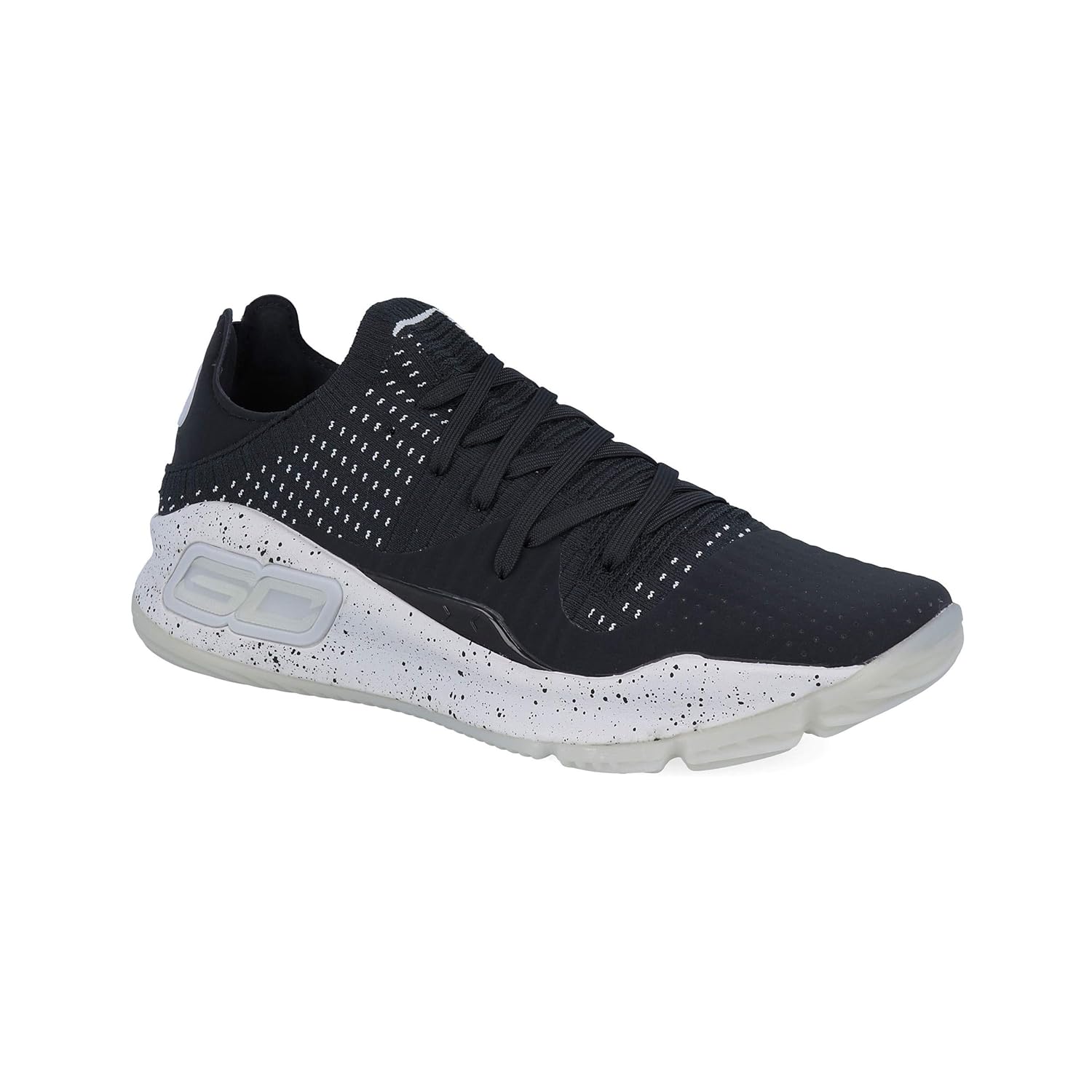 Under Armour Chaussure de Basketball Tige Basse Curry 4 Low Noir pour