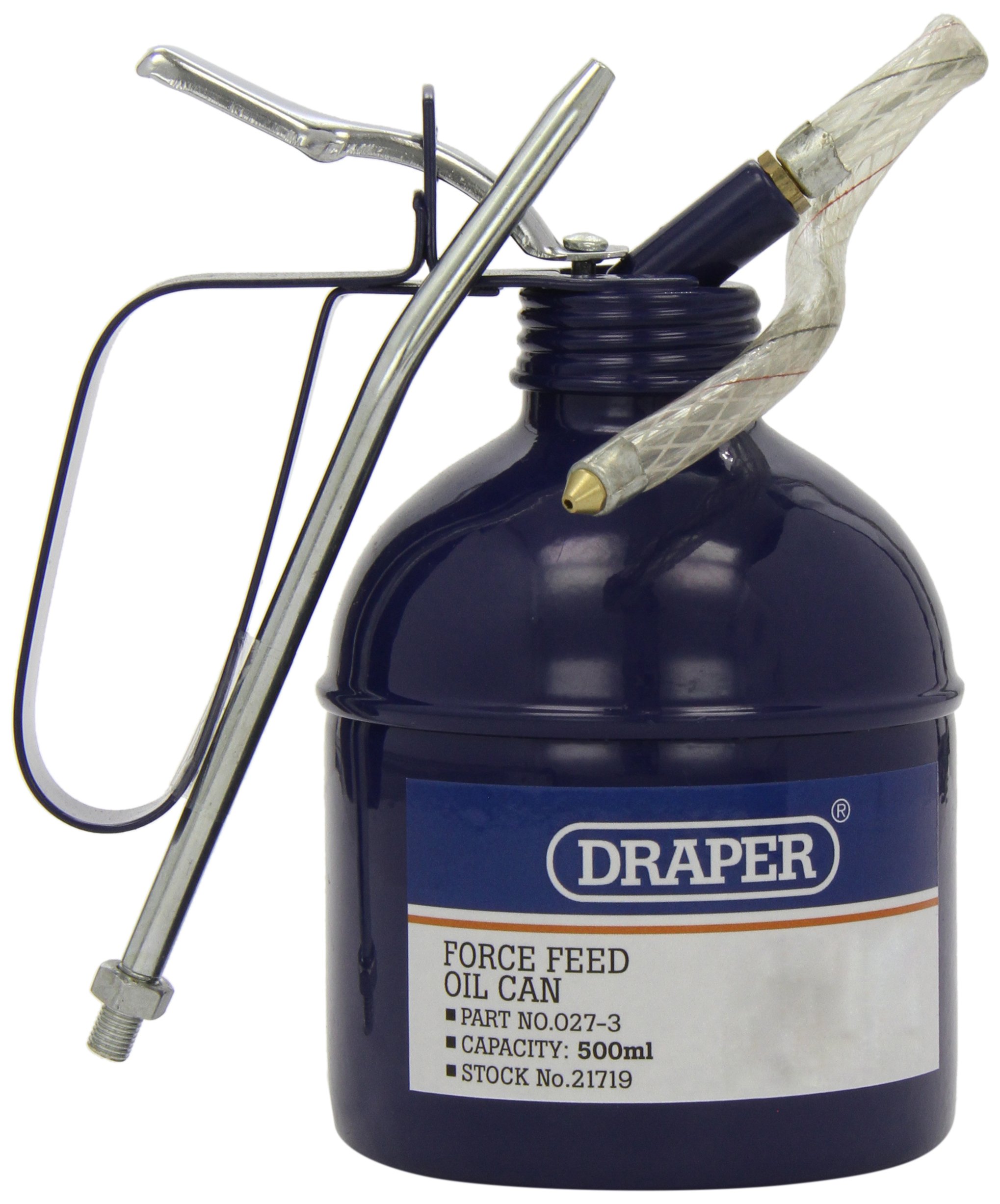 Draper 21719 Force Feed Oil Can, 500ml