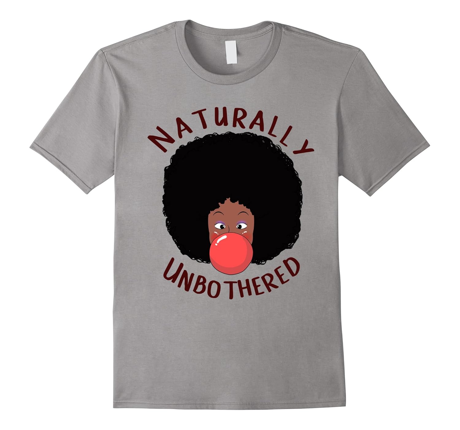 Naturally Unbothered Natural Hair T Shirt for Women-ANZ