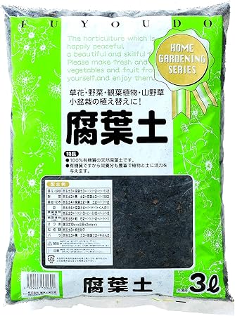 Amazon 瀬戸ヶ原花苑 天然 腐葉土 腐葉土 3リットル 100 有機質 用土