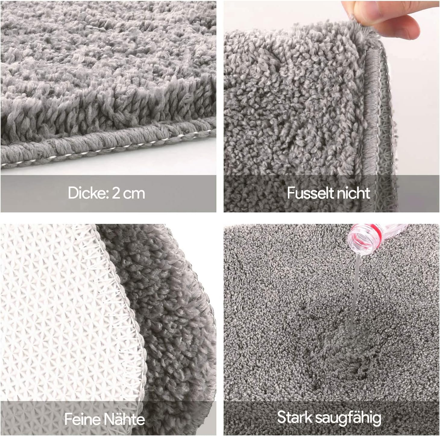 Telgoner Tapis De Bain Antiderapant 100 X 40 Cm Tapis Antiderapant En Tpe Tapis De Bain Doux Pour Enfants Et Bebes Sechage Rapide Et Resistant Aux Moisissures Tapis De Baignoire Salle De