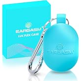 Eargasm Lux Flex Case for Earplugs - Soft Silicone Protective Carrying Case with Magnetic Closure, Keyring &amp; Carabiner to Keep Earplugs Secure, Clean and Ready to Wear On-the-Go - 1.4 in x 2.3 in