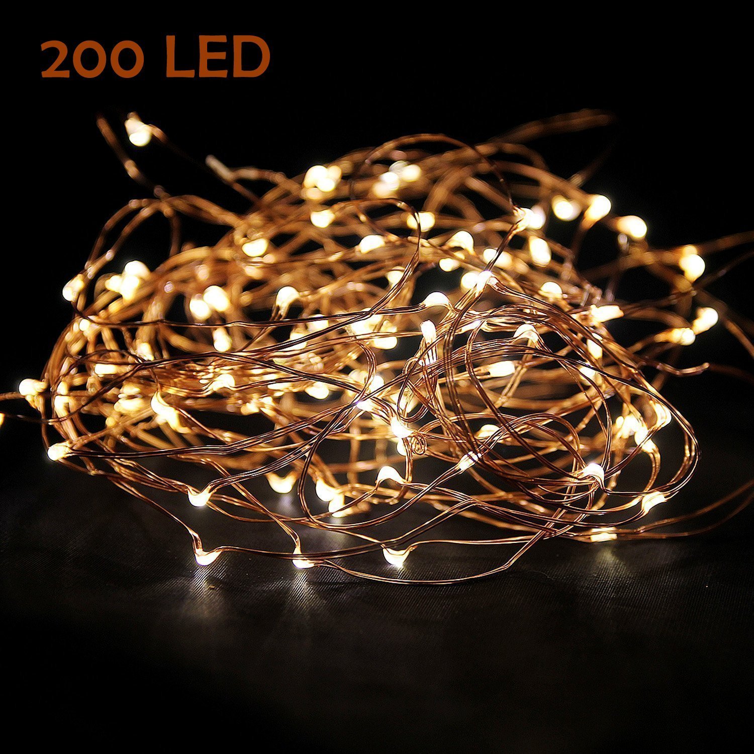 Extra Long 35ft 200led the Original Starry String Lights Copper Wire