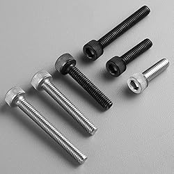BNUOK 180pcs M3 x 20mm Hex Socket Head Cap Screws