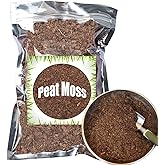 Doter Organic Sphagnum Peat Moss, Added to Soil and Enriches Plant Roots, Gardening Soil Amendment and Carnivorous Plant Soil Media(1qt)