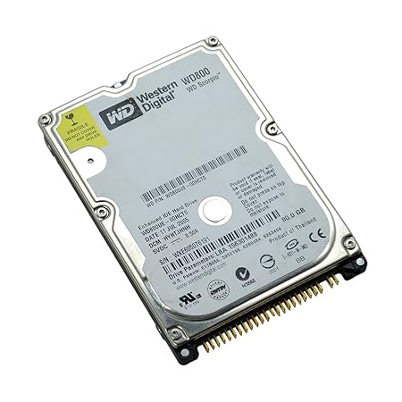 Western Digital WD Laptop 80GB Festplatte Scorpio WD800UE-00HCT0 2,5 Zoll PATA