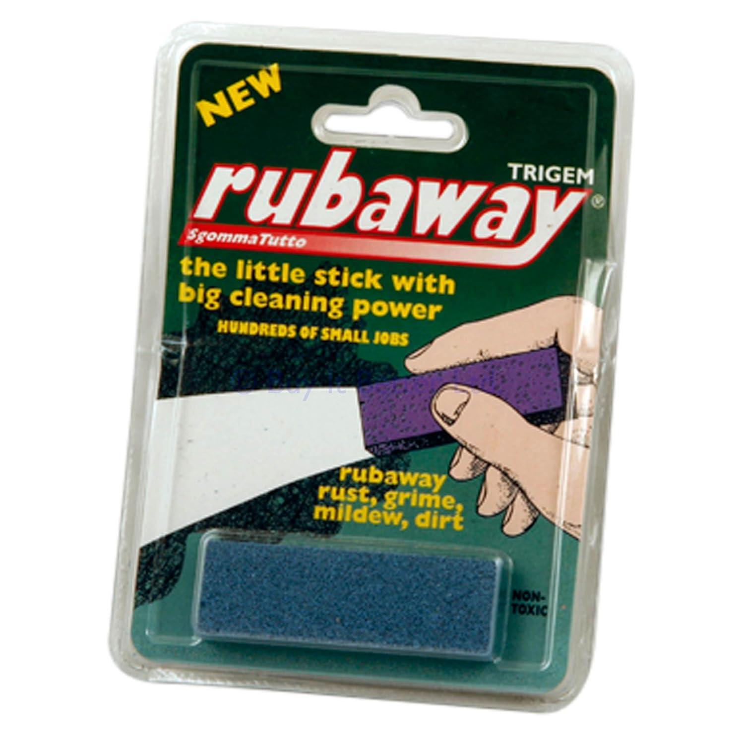 Rub Away Abrasive Rubber Cleaning Block Really Useful Ideal For