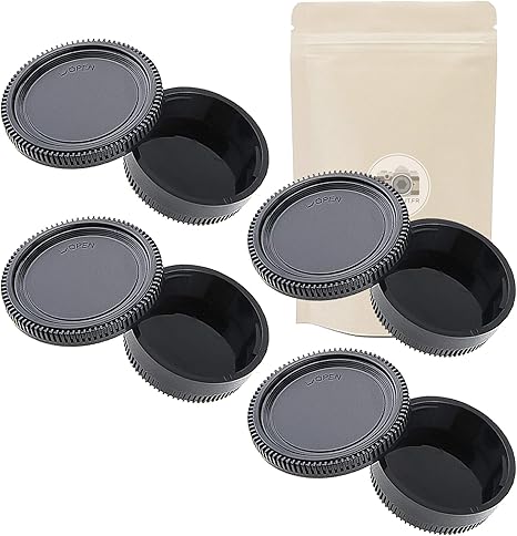 4x AI Tapa CAJA + Cubierta Trasera para Lente de Montura Nikon AI F: Amazon.es: Electrónica