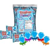 Ring Pop Halloween Cotton Candy Lollipops, 30 Count Bulk Pack | Halloween cotton candy lollipops, wearable candy rings, for trick-or-treat bags, candy bowls, and birthday parties