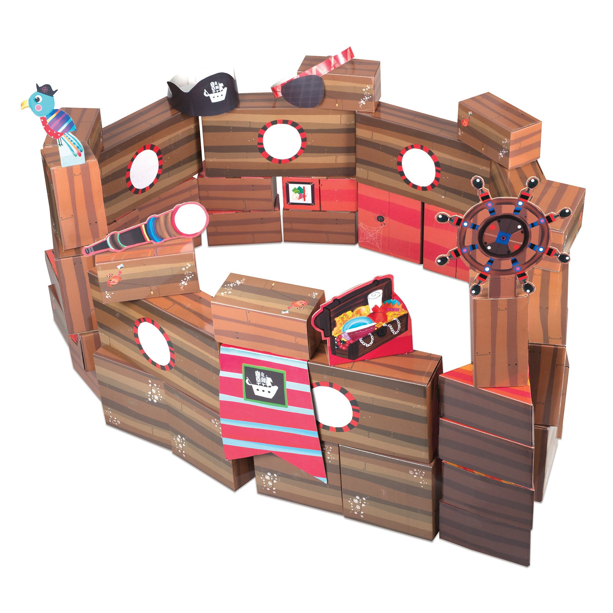 Educational Insights PlayBrix Pirate Adventure