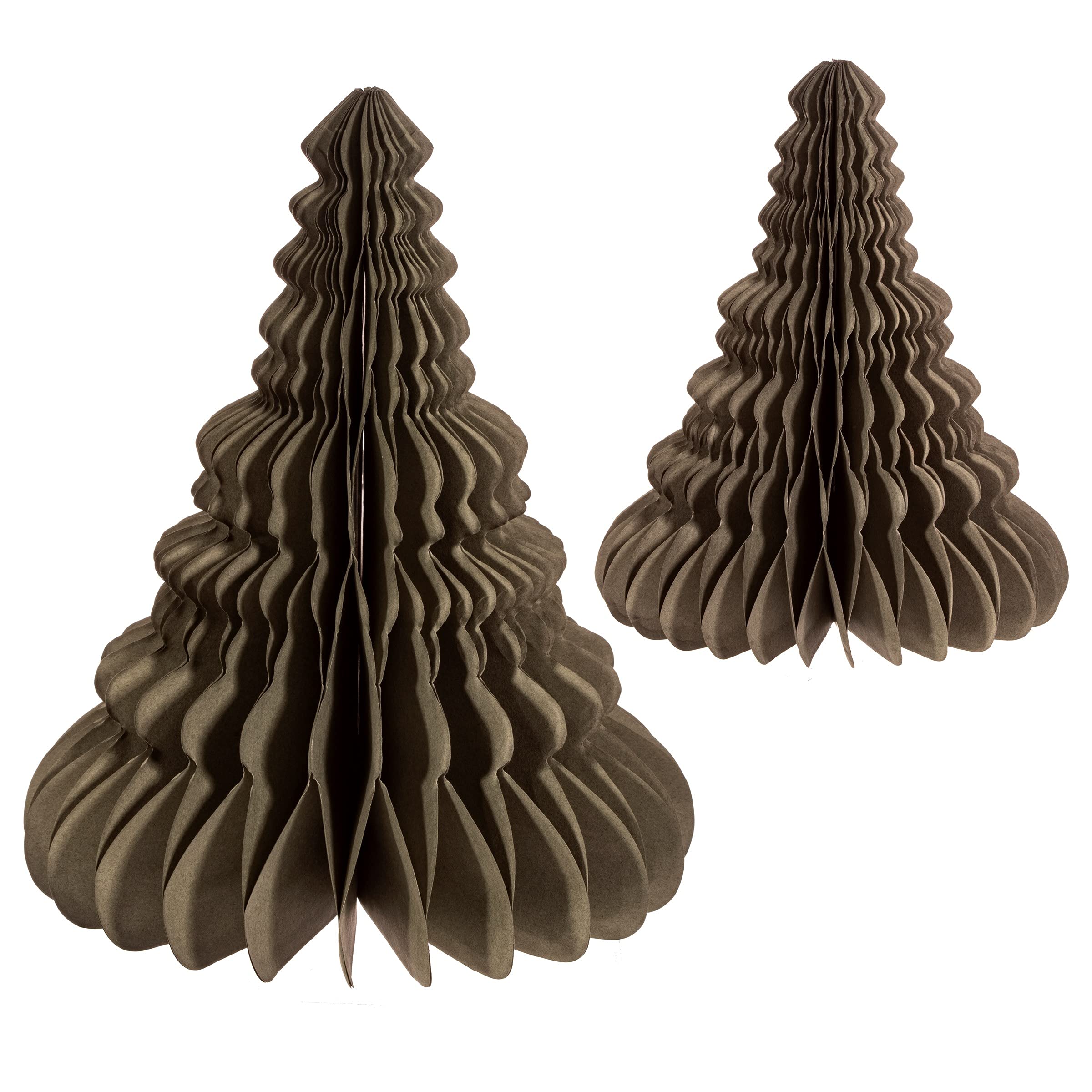 Sass & Belle Grey Honeycomb Tree Standing Decoration - Set of 2