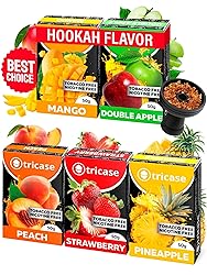 5 pcs Tobacco Free Shisha Hookah Favors Bundle 1.7