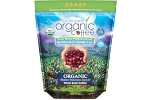 CAFE DON PABLO 2LB Subtle Earth Organic Decaf - Swiss Water Process Decaf - Medium Dark Roast - Whole Bean Coffee - Low Acidity - Organic Certified by CCOF - 2 Pound Bag