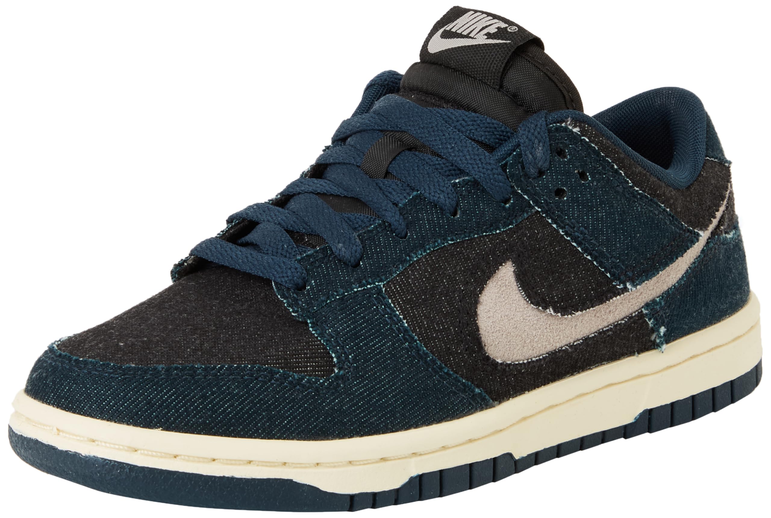 Nike Men's Dunk Low Trainers, Armory Navy College Grey Black, 6.5 Men Image