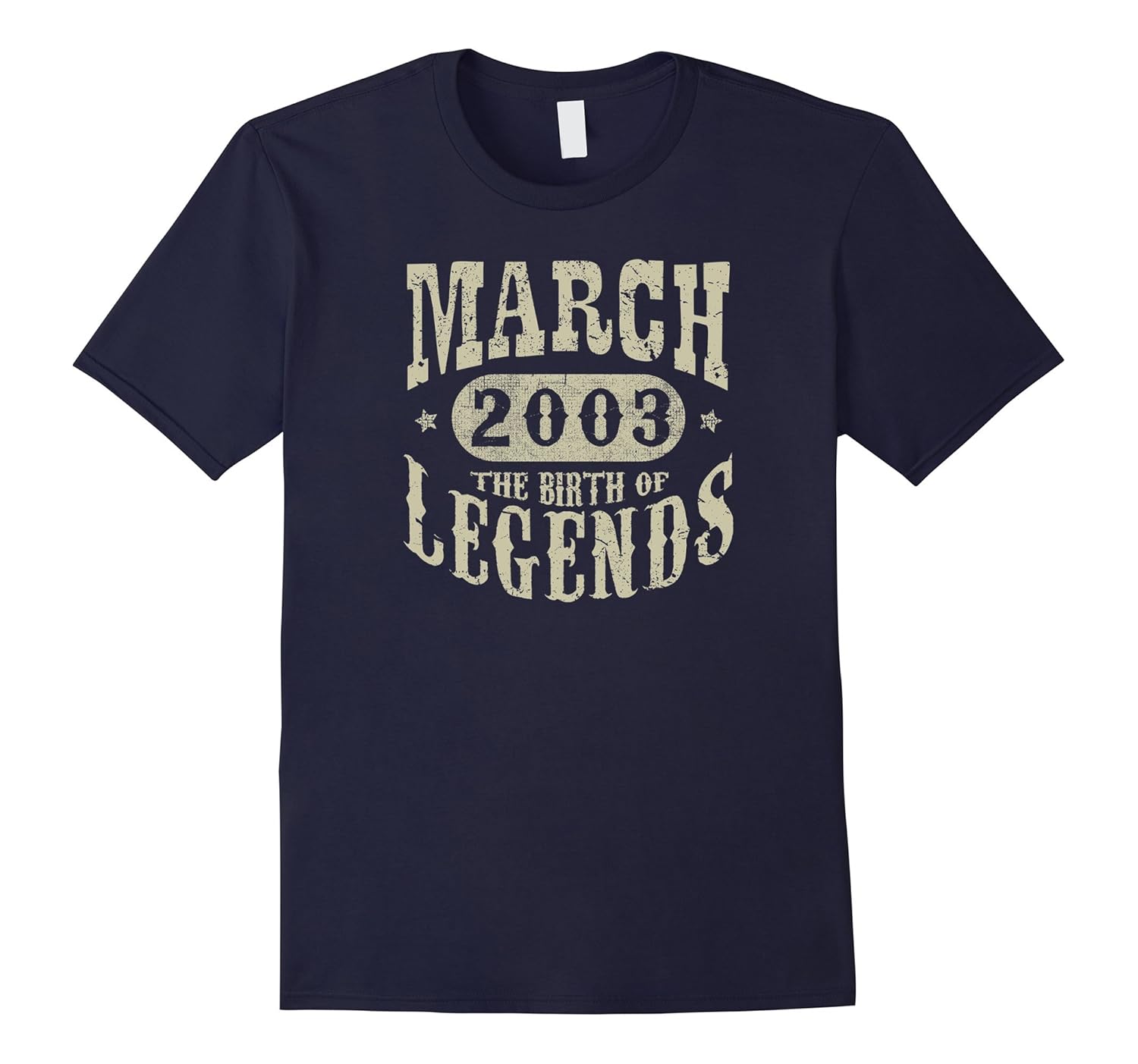 15 years Old 15th Birthday March 2003 Birth of Legend TShirt-Rose