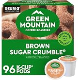 Green Mountain Coffee Roasters Brown Sugar Crumble Keurig Single-Serve K-Cup Pods, Medium Roast Coffee, 96 Count (4 Packs of 24)