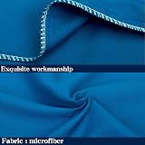 NTBAY 2 Pack 100% Brushed Microfiber Pillowcases 50x90 cm Cobalt Blue view 3