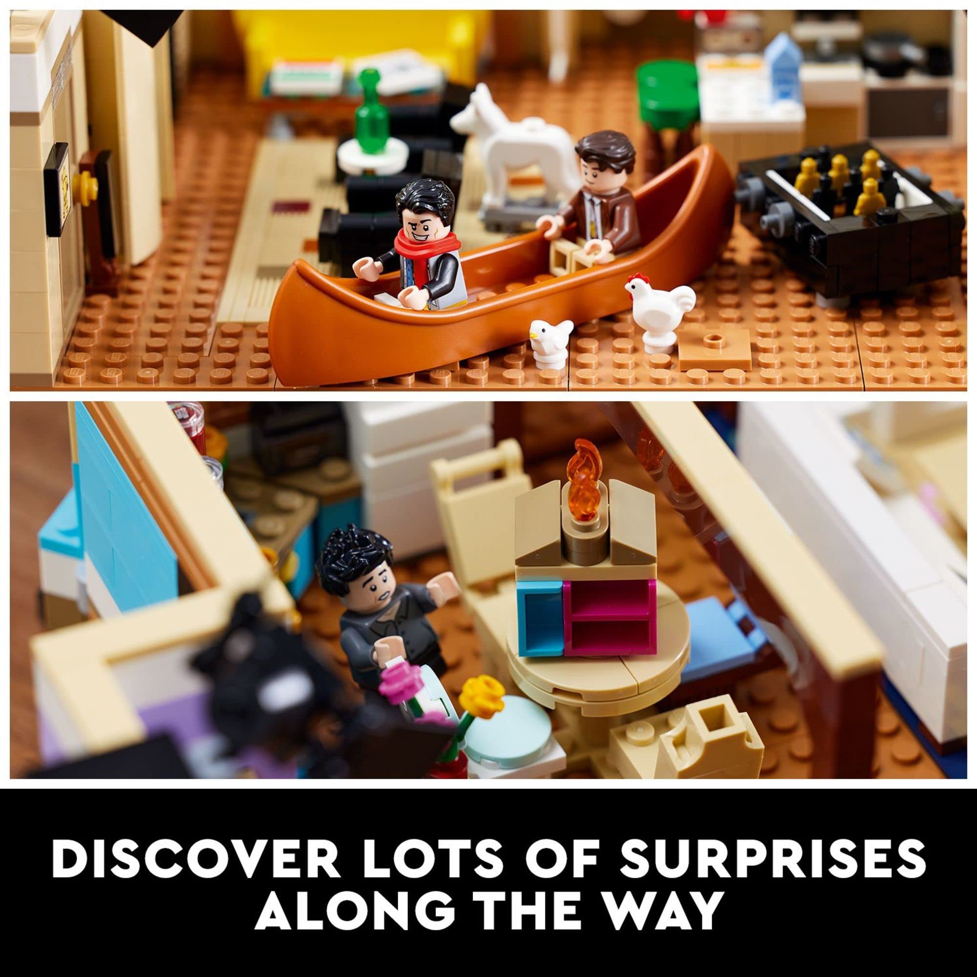 Mua LEGO Icons The Friends Apartments 10292, Friends TV Show Gift from ...