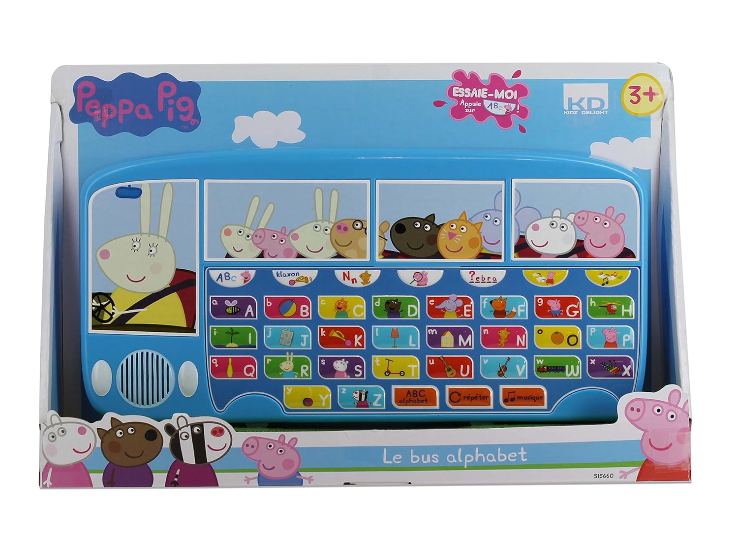 Peppa Pig Kd Kd S15660 Bus, Alphabet S15660 Amazon.co.uk Toys & Games