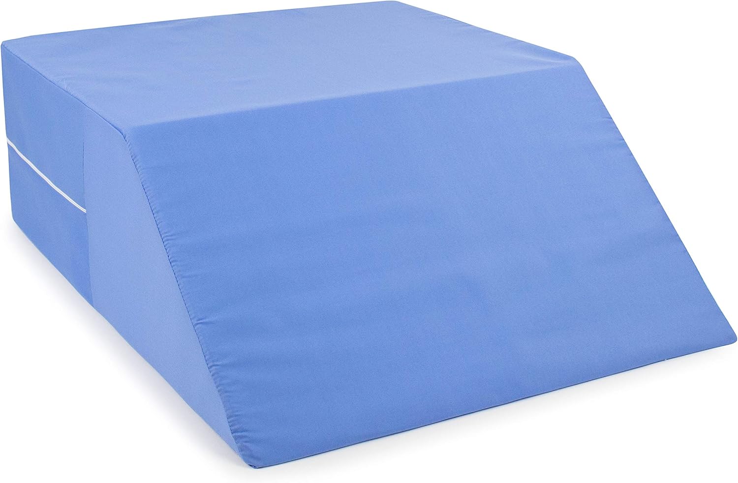 DMI Ortho Bed Wedge Elevated Leg Pillow, Supportive Foam Wedge Pillow for Elevating Legs, Improved Circulation, Reducing Back Pain and More, Blue: Health & Personal Care