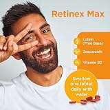 Healthspan Retinex Max Eye Support 60 Tablets Lutein 20mg Zeaxanthin 2000ug view 4