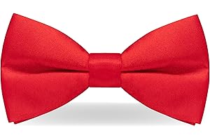 JEMYGINS Mens Pre-tied Bow Tie for Wedding Party Adjustable Bowties