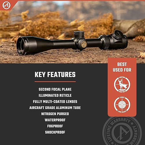 Athlon Optics Neos Riflescope 6-18 x 44 Second Focal Plane