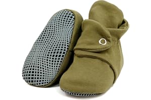 Ella Bonna Baby Booties Organic Cotton Muslin Newborn Baby Slippers Baby Boy Booties, Infant Girl Booties, 6-12 months, 0-6 Months, 12-18 Months, 0-3 Months, 18-24 Months, Toddler Shoes