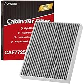 Puroma Cabin Air Filter Activated Carbon for CF12772 CP772 Lincoln Ford | For Bronco Escape Explorer Aviator Corsair, Easy Install, Odor Removal, High Airflow Capacity, Long-lasting, Multi-layer