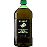 AmazonFresh Mediterranean Extra Virgin Olive Oil, 68 Fl Oz (2L)