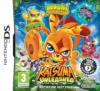 moshi monsters katsuma unleashed ds