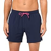 BOSS Mens Small Logo Smooth Swim Trunk
