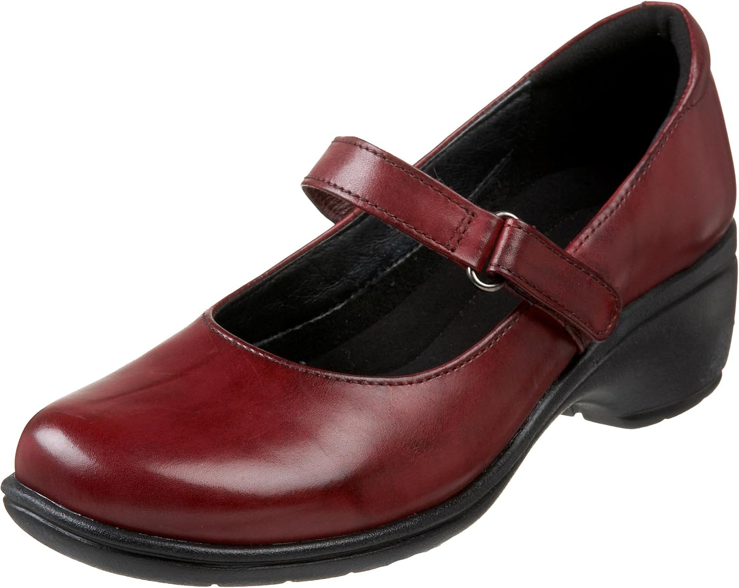Amazon.com | Clarks Artisan Women's Dellwood Oak Mary Jane, Burgundy, 12 N US | Pumps